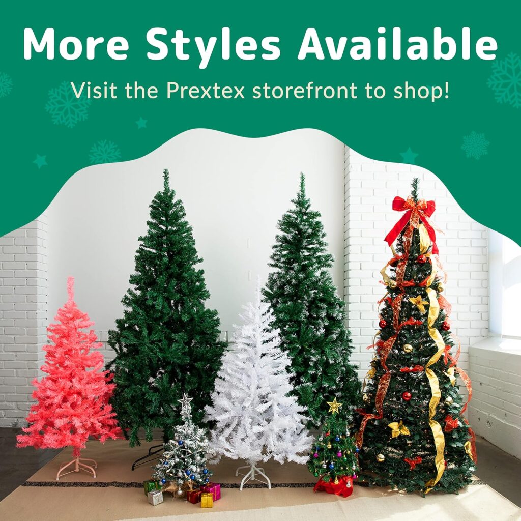 Prextex 23-Inch Tabletop Mini Christmas Tree